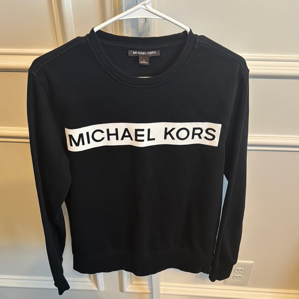 Michael Kors Black Logo Sweatshirt